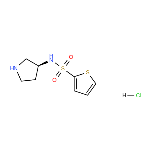 (S)-N-(Pyrrolidin-3-yl)thiophene-2-sulfonamide hydrochloride
