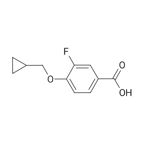 4-(Cyclopropylmethoxy)-3-fluorobenzoic acid