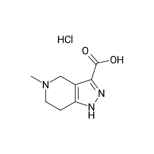 5-Methyl-4,5,6,7-tetrahydro-1H-pyrazolo[4,3-c]pyridine-3-carboxylic acid hydrochloride