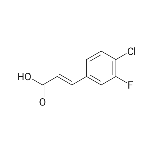 4-Chloro-3-fluorocinnamic acid