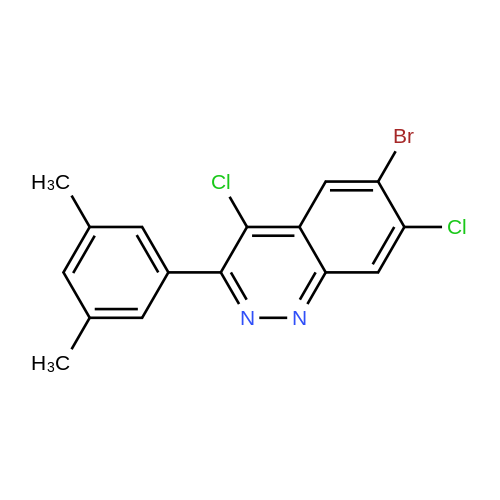 6-Bromo-4,7-dichloro-3-(3,5-dimethylphenyl)cinnoline