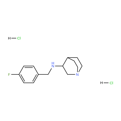 N-(4-Fluorobenzyl)quinuclidin-3-amine dihydrochloride