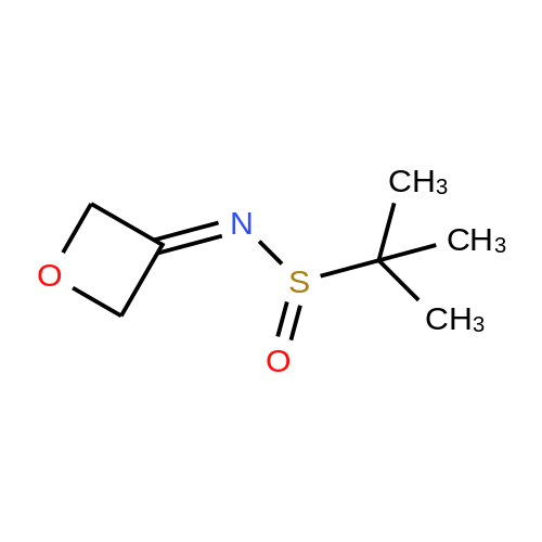 (R)-2-Methyl-N-(oxetan-3-ylidene)propane-2-sulfinamide