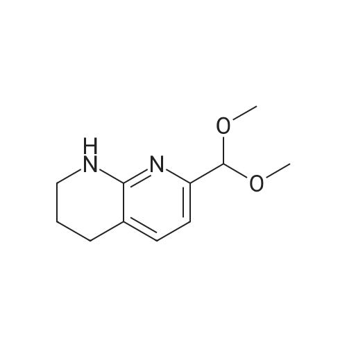 7-(Dimethoxymethyl)-1,2,3,4-tetrahydro-1,8-naphthyridine