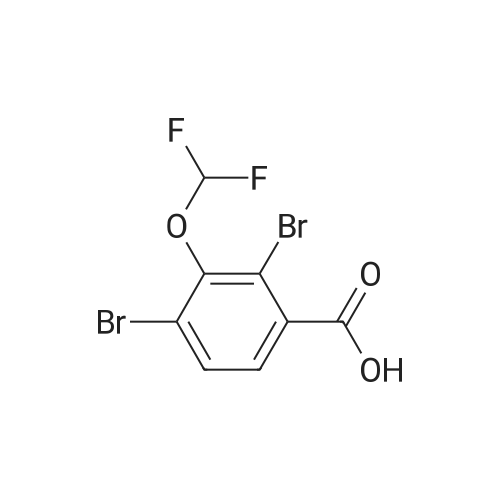 2,4-Dibromo-3-(difluoromethoxy)benzoic acid