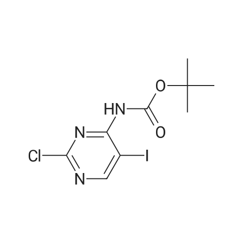 tert-Butyl (2-chloro-5-iodopyrimidin-4-yl)carbamate