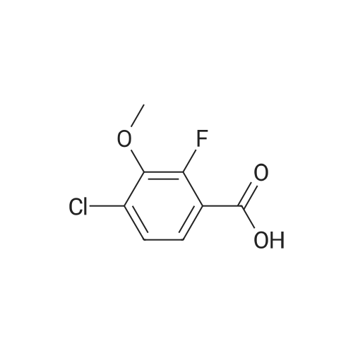 4-Chloro-2-fluoro-3-methoxybenzoic acid