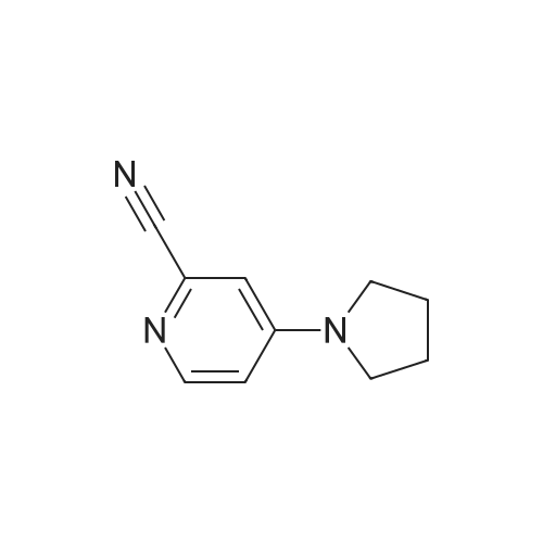 4-(Pyrrolidin-1-yl)picolinonitrile