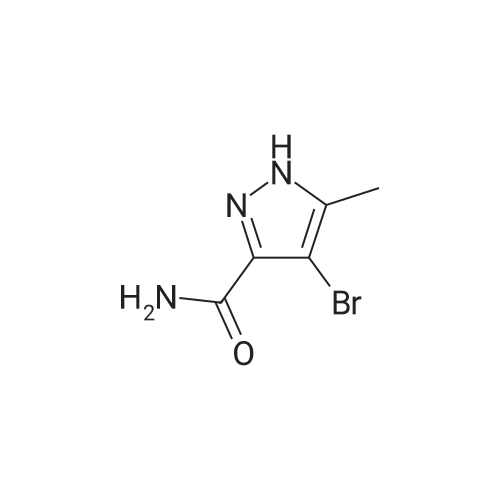 4-Bromo-5-methyl-1H-pyrazole-3-carboxamide