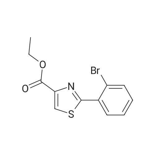 Ethyl 2-(2-bromophenyl)thiazole-4-carboxylate