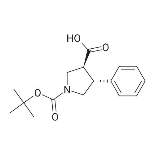 (3S,4R)-1-(tert-Butoxycarbonyl)-4-phenylpyrrolidine-3-carboxylic acid
