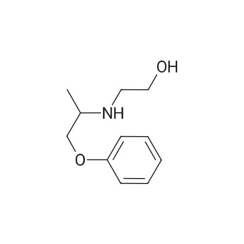 2-((1-Phenoxypropan-2-yl)amino)ethanol