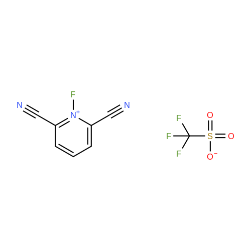 2,6-Dicyano-1-fluoropyridin-1-ium trifluoromethanesulfonate