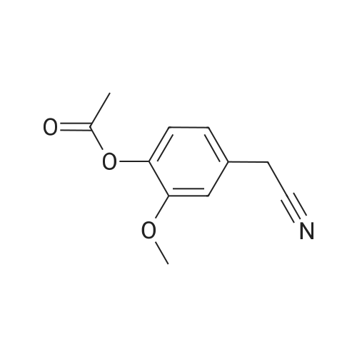 4-(Cyanomethyl)-2-methoxyphenyl acetate
