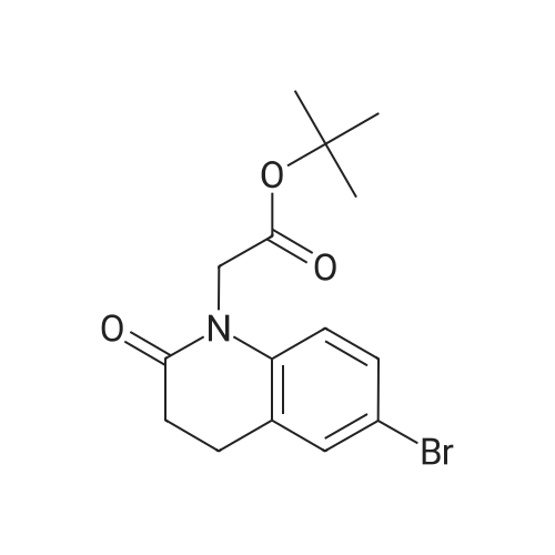 tert-Butyl 2-(6-bromo-2-oxo-3,4-dihydroquinolin-1(2H)-yl)acetate