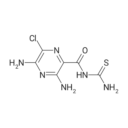 3,5-Diamino-N-carbamothioyl-6-chloropyrazine-2-carboxamide