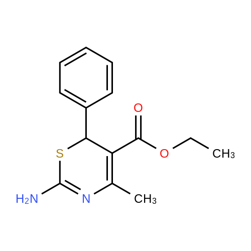Ethyl 2-amino-4-methyl-6-phenyl-6H-1,3-thiazine-5-carboxylate