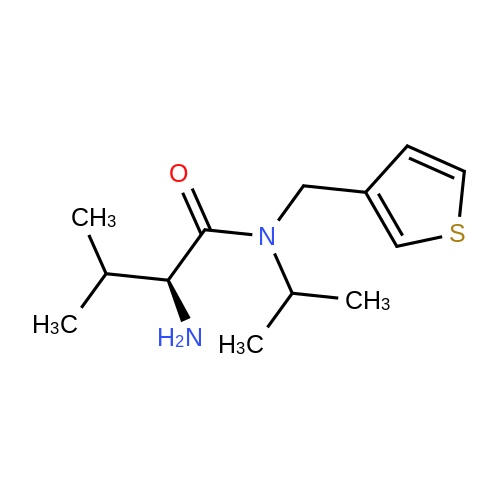 (S)-2-Amino-N-isopropyl-3-methyl-N-(thiophen-3-ylmethyl)butanamide