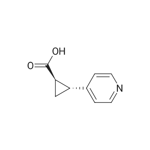 trans-2-(pyridin-4-yl)cyclopropanecarboxylic acid