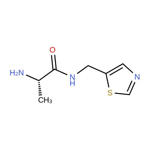 (S)-2-Amino-N-(thiazol-5-ylmethyl)propanamide
