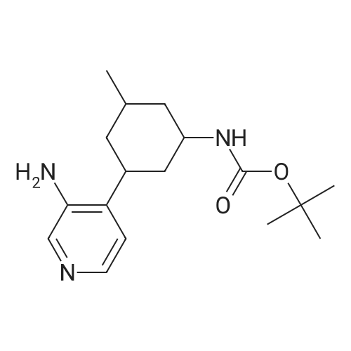 tert-Butyl (3-(3-aminopyridin-4-yl)-5-methylcyclohexyl)carbamate