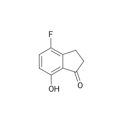 4-Fluoro-7-hydroxy-2,3-dihydro-1H-inden-1-one