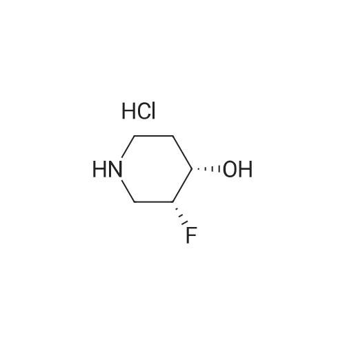 (3R,4S)-rel-3-Fluoropiperidin-4-ol hydrochloride