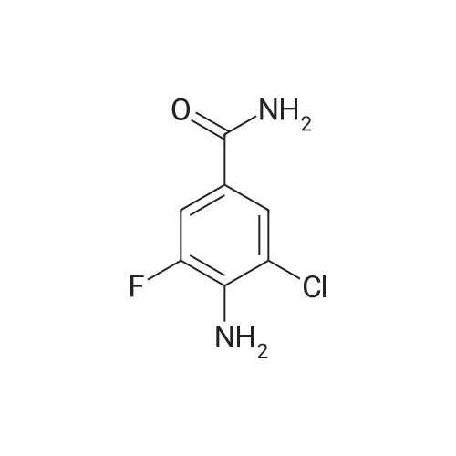 4-Amino-3-chloro-5-fluorobenzamide