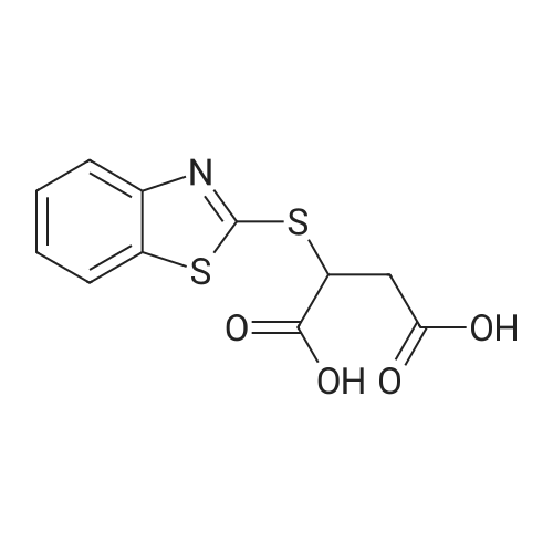 2-(Benzo[d]thiazol-2-ylthio)succinic acid