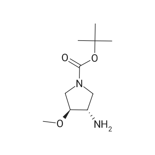 (3S,4S)-tert-Butyl 3-amino-4-methoxypyrrolidine-1-carboxylate