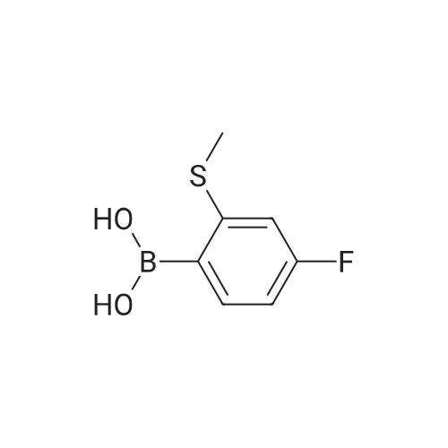 4-Fluoro-2-(methylthio)phenylboronic acid