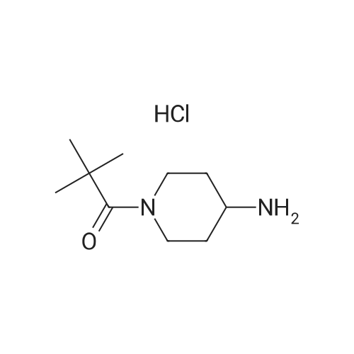 1-(4-Aminopiperidin-1-yl)-2,2-dimethylpropan-1-one hydrochloride