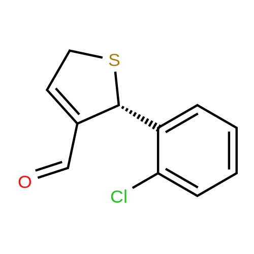 (S)-2-(2-Chlorophenyl)-2,5-dihydrothiophene-3-carbaldehyde