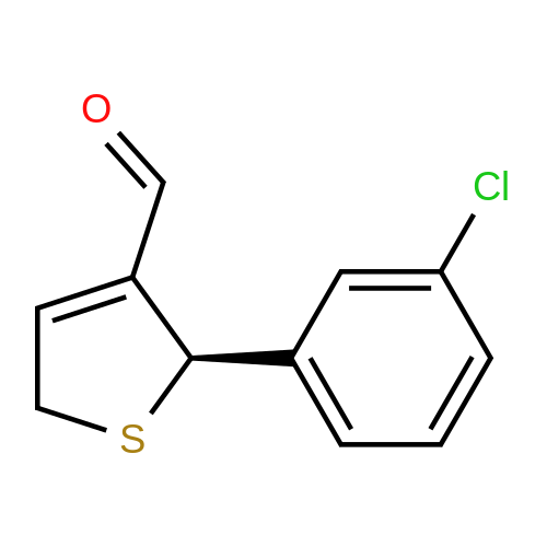 (R)-2-(3-Chlorophenyl)-2,5-dihydrothiophene-3-carbaldehyde