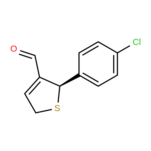 (R)-2-(4-Chlorophenyl)-2,5-dihydrothiophene-3-carbaldehyde