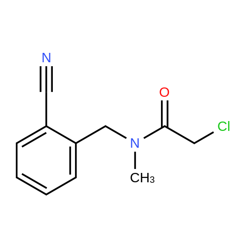 1353986-26-1| 2-Chloro-N-(2-cyanobenzyl)-N-methylacetamide| Ambeed