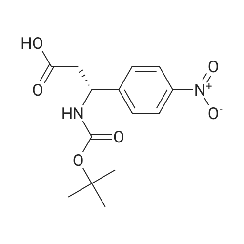 (R)-3-((tert-Butoxycarbonyl)amino)-3-(4-nitrophenyl)propanoic acid