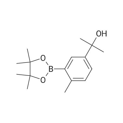 2-(4-Methyl-3-(4,4,5,5-tetramethyl-1,3,2-dioxaborolan-2-yl)phenyl)propan-2-ol