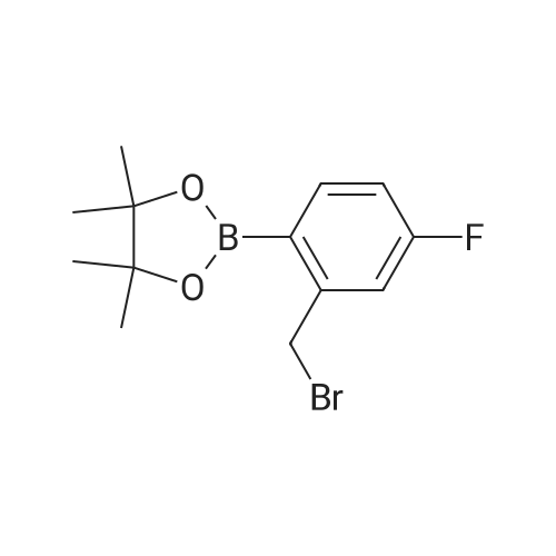 2-(2-(Bromomethyl)-4-fluorophenyl)-4,4,5,5-tetramethyl-1,3,2-dioxaborolane