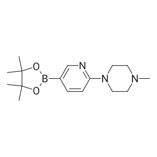 1-Methyl-4-(5-(4,4,5,5-tetramethyl-1,3,2-dioxaborolan-2-yl)pyridin-2-yl)piperazine