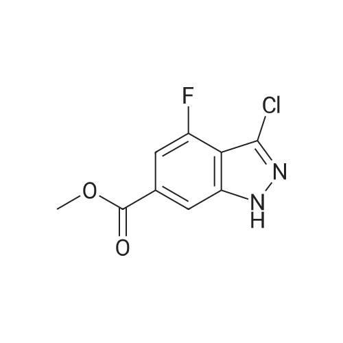 Methyl 3-chloro-4-fluoro-1H-indazole-6-carboxylate