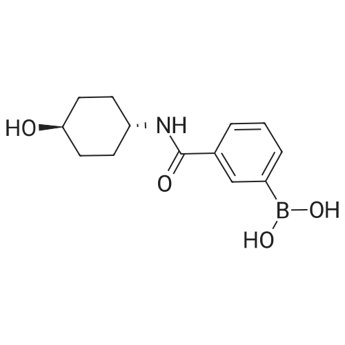 (3-((trans-4-Hydroxycyclohexyl)carbamoyl)phenyl)boronic acid