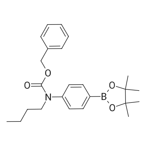 Benzyl butyl(4-(4,4,5,5-tetramethyl-1,3,2-dioxaborolan-2-yl)phenyl)carbamate
