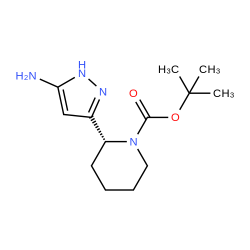 (R)-tert-Butyl 2-(5-amino-1H-pyrazol-3-yl)piperidine-1-carboxylate