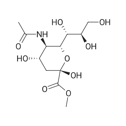 (2S,4S,5R,6R)-Methyl 5-acetamido-2,4-dihydroxy-6-((1R,2R)-1,2,3-trihydroxypropyl)tetrahydro-2H-pyran-2-carboxylate