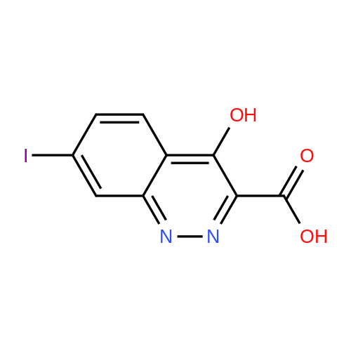 4-Hydroxy-7-iodocinnoline-3-carboxylic acid