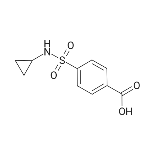 4-[(Cyclopropylamino)sulfonyl]benzoic Acid