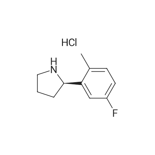 (R)-2-(5-Fluoro-2-methylphenyl)pyrrolidine hydrochloride