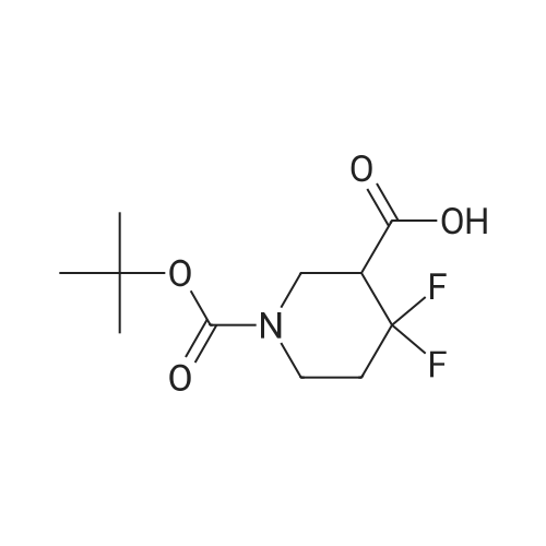 1-(tert-Butoxycarbonyl)-4,4-difluoropiperidine-3-carboxylic acid