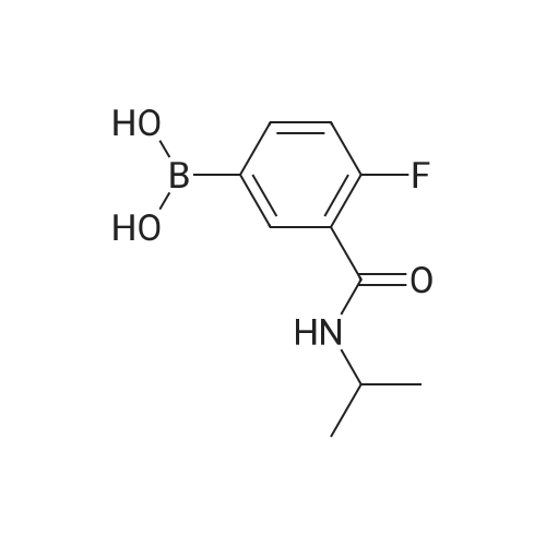 (4-Fluoro-3-(isopropylcarbamoyl)phenyl)boronic acid